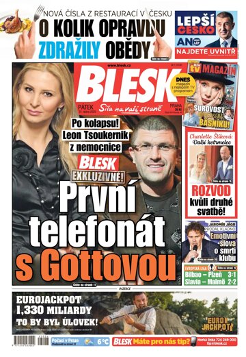 Obálka e-magazínu Blesk 31.1.2025