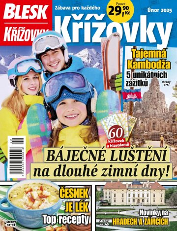 Obálka e-magazínu Blesk Křížovky 2/2025