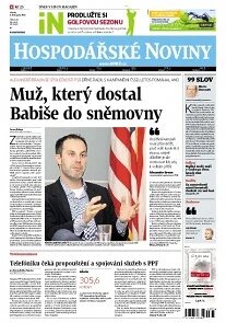 Obálka e-magazínu Hospodářské noviny 216 - 6.11.2013