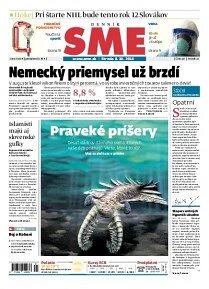 Obálka e-magazínu SME 8.10.2014