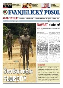 Obálka e-magazínu Evanjelický posol spod Tatier 46/2014