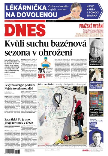 Obálka e-magazínu MF Dnes 16.6.2017