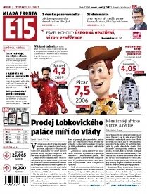 Obálka e-magazínu E15 1.11.2012