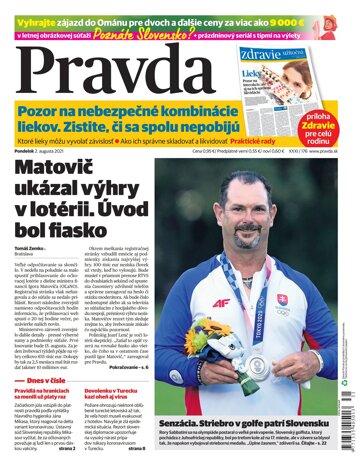 Obálka e-magazínu Pravda 2. 8. 2021