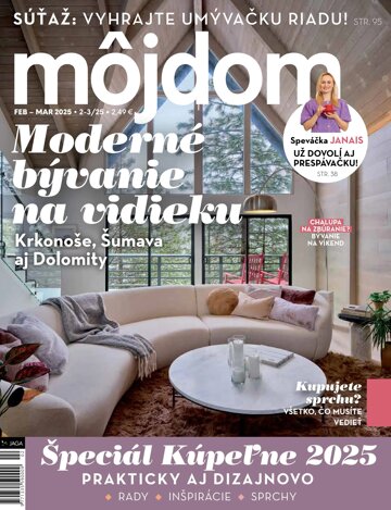 Obálka e-magazínu Môj dom 3.2.2025