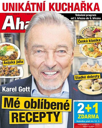 Obálka e-magazínu AHA! Tv - 2.3.2017