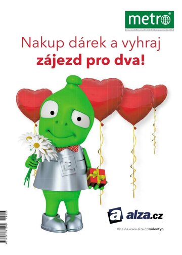 Obálka e-magazínu deník METRO 1.2.2018