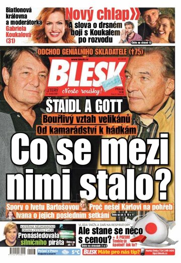 Obálka e-magazínu Blesk 2.2.2021