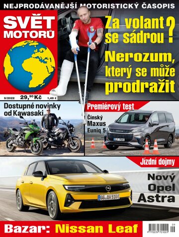 Obálka e-magazínu Svět motorů 9/2022