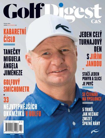 Obálka e-magazínu Golf Digest C&S 10/2015