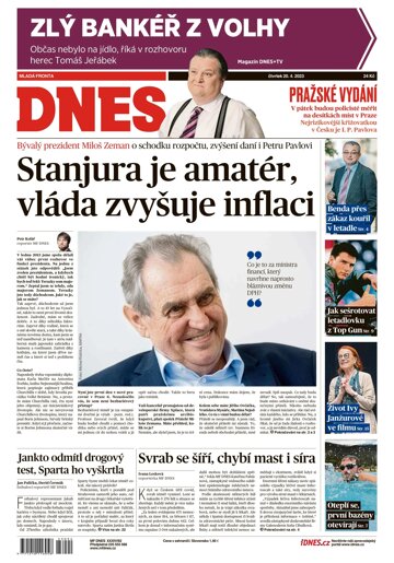 Obálka e-magazínu MF Dnes 20.4.2023