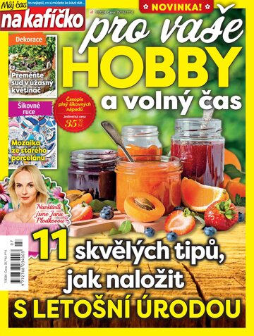 Obálka e-magazínu Můj čas na kafíčko - Hobby 7/24