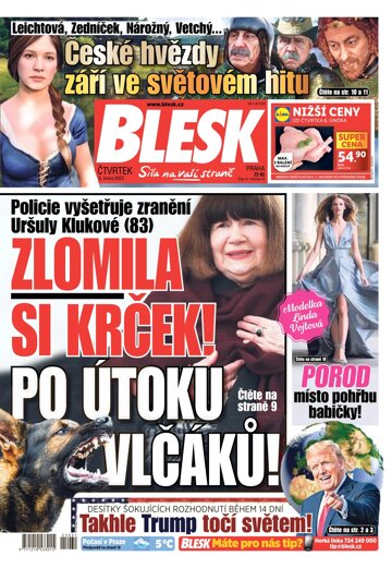 Obálka e-magazínu Blesk 6.2.2025