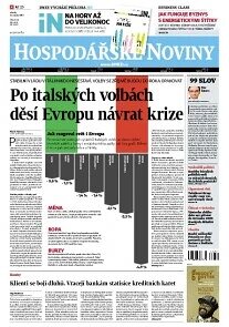 Obálka e-magazínu Hospodářské noviny 041 - 27.2.2013