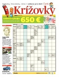 Obálka e-magazínu Krížovky 23.8.2014