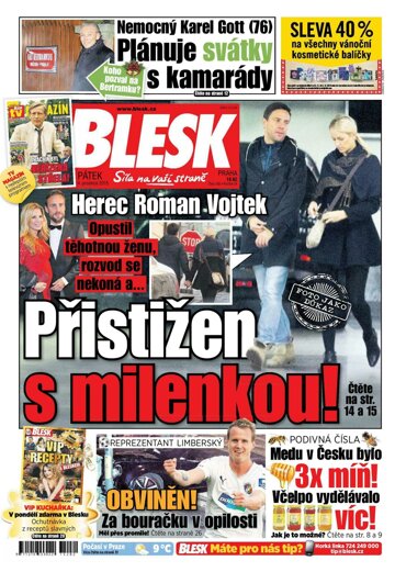 Obálka e-magazínu Blesk 4.12.2015