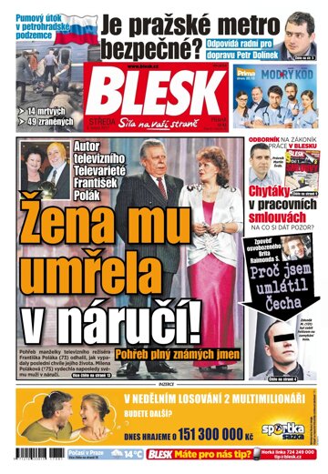 Obálka e-magazínu Blesk 5.4.2017