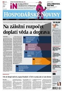 Obálka e-magazínu Hospodářské noviny 207 - 24.10.2012