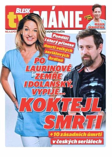 Obálka e-magazínu Blesk Tv manie 29.5.2021