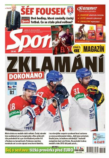 Obálka e-magazínu Sport 4.6.2021