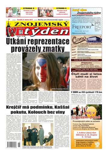 Obálka e-magazínu Znojemský týden 18 / 2015