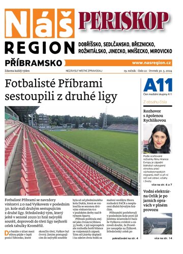 Obálka e-magazínu Náš Region - Příbramsko 22/2024