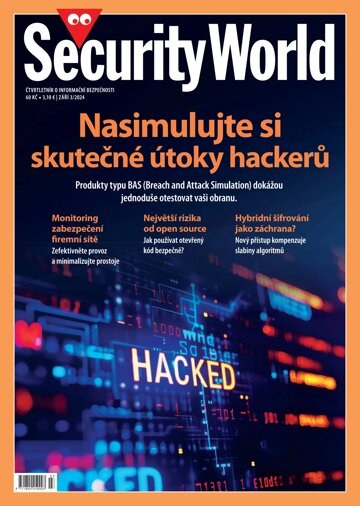 Obálka e-magazínu Security World 3/2024