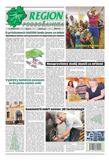 Obálka e-magazínu Region Podbořanska 11/2015