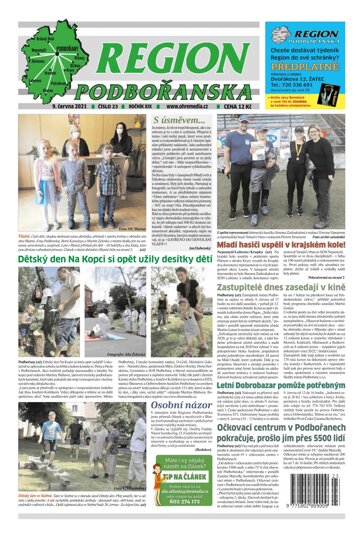 Obálka e-magazínu Region Podbořanska 23/2021