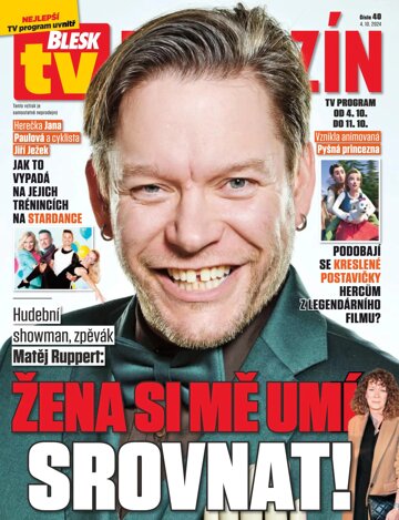 Obálka e-magazínu Blesk Tv magazín - 04.10.2024