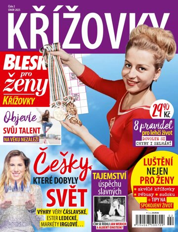 Obálka e-magazínu Blesk pro ženy Křížovky 2/2025