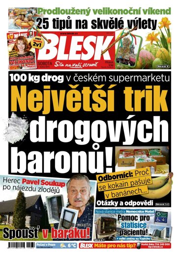 Obálka e-magazínu Blesk 4.4.2015