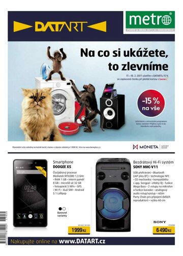 Obálka e-magazínu deník METRO 16.3.2017