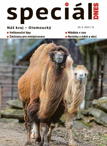 Obálka e-magazínu Magazín DNES SPECIÁL Olomoucký - 26.3.2021