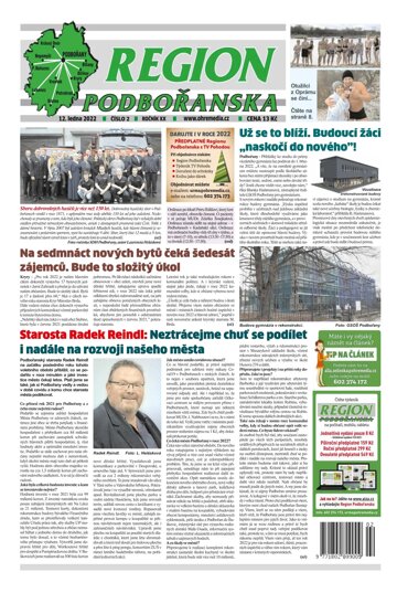 Obálka e-magazínu Region Podbořanska 2/2022