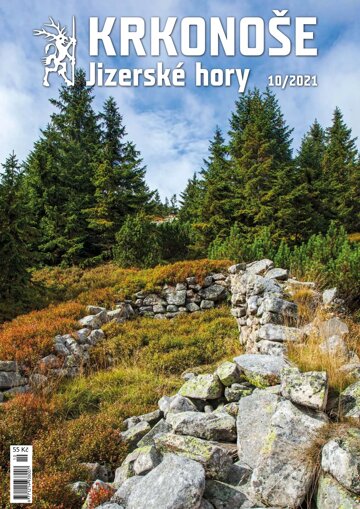 Obálka e-magazínu Krkonoše - Jizerské hory 10/2021