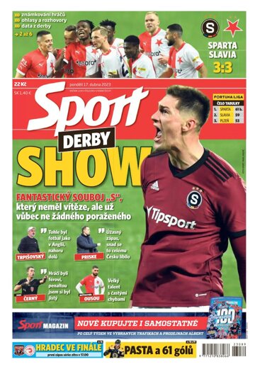 Obálka e-magazínu Sport 17.4.2023