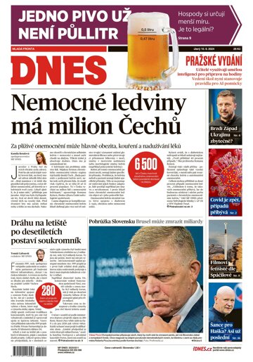 Obálka e-magazínu MF Dnes 10.9.2024