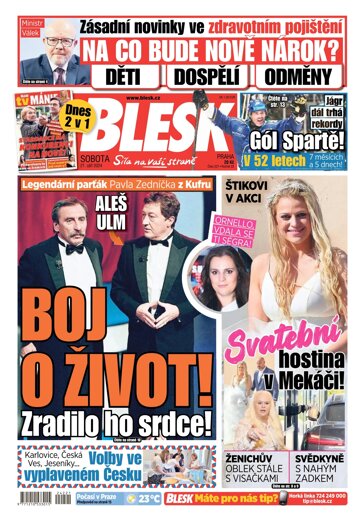 Obálka e-magazínu Blesk 21.9.2024