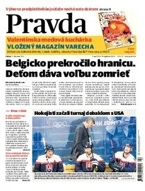 Obálka e-magazínu Pravda 14. 2. 2014