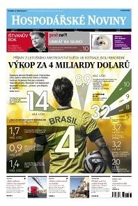 Obálka e-magazínu Hospodářské noviny 113 - 12.6.2014