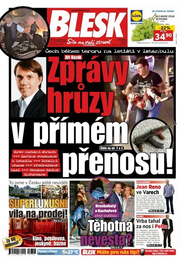 Obálka e-magazínu Blesk 30.6.2016