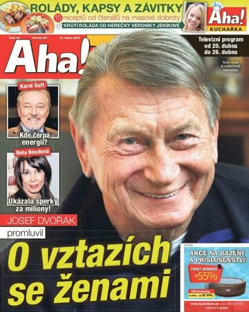 Obálka e-magazínu AHA! Tv - 19.4.2018