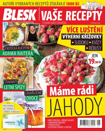 Obálka e-magazínu BLESK VAŠE RECEPTY 6/2024