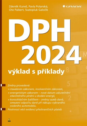 Obálka knihy DPH 2024 - výklad s příklady