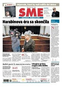 Obálka e-magazínu SME 17.9.2014