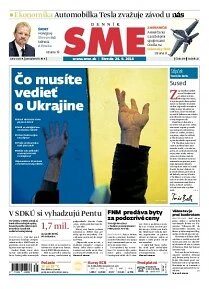 Obálka e-magazínu SME 24.9.2014