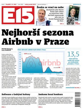 Obálka e-magazínu E15 2.8.2021