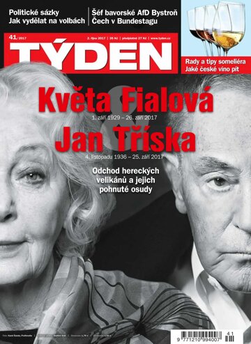 Obálka e-magazínu Týden 41/2017