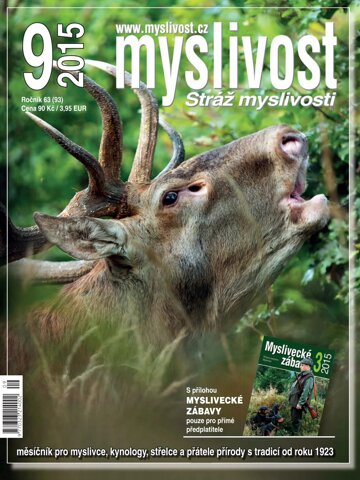 Obálka e-magazínu Myslivost 9/2015